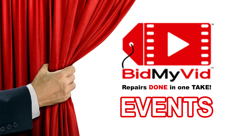 BidMyVid™ Events are fun because you have more time now that you use BidMyVid™