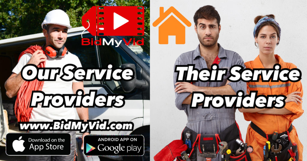 Our service providers are real pros. Download BidMyVid today and get quality over quantity!